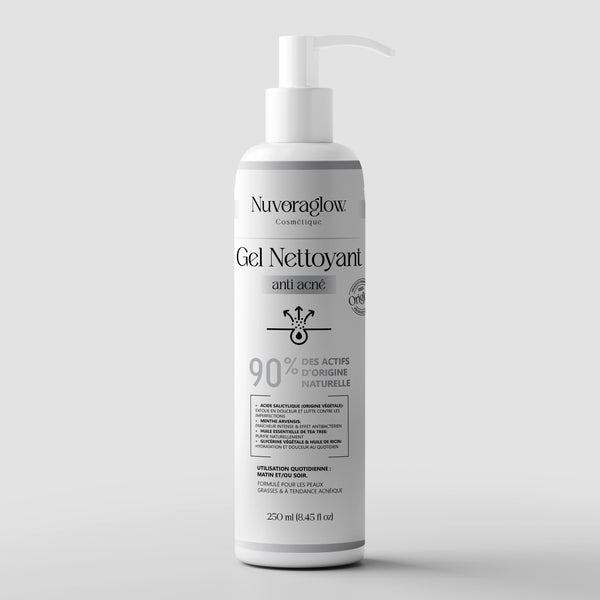 Gel Nettoyant Anti-Acné – Nuvoraglow Cosmetique